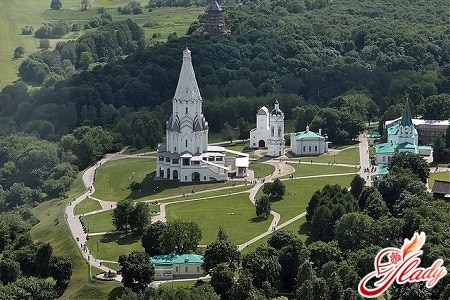 церковь вознесения в коломенском