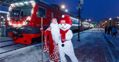 Новый год в поезде